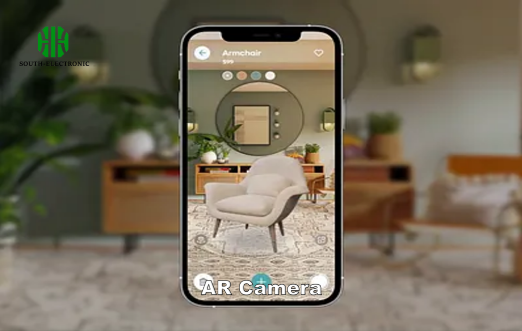 AR camera scanning process