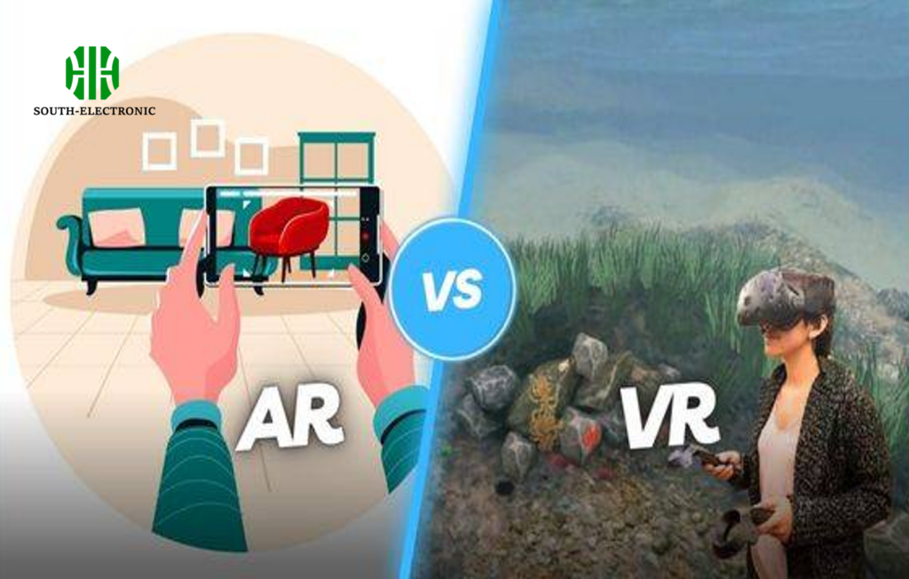 AR vs VR comparison infographic