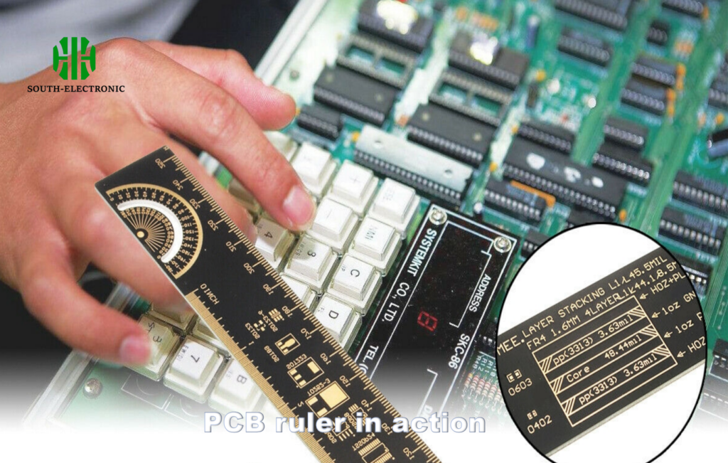 Regla de PCB en acción