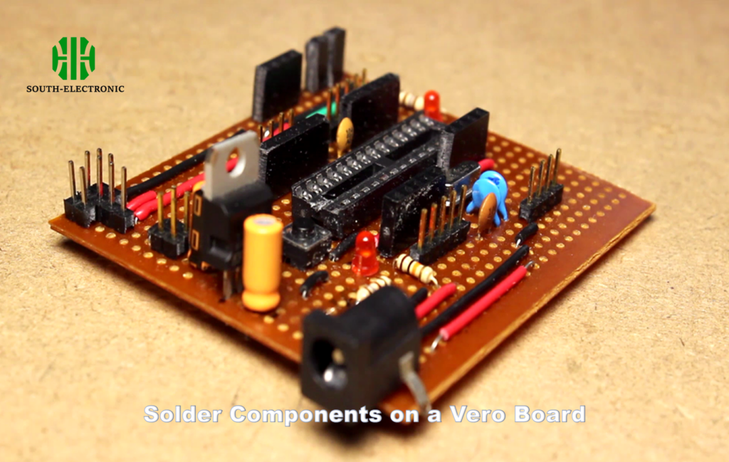 Техника пайки крупным планом