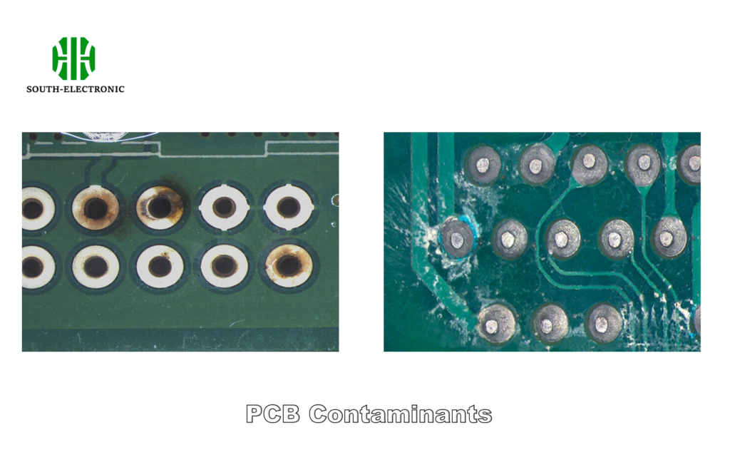 PCB contamination types