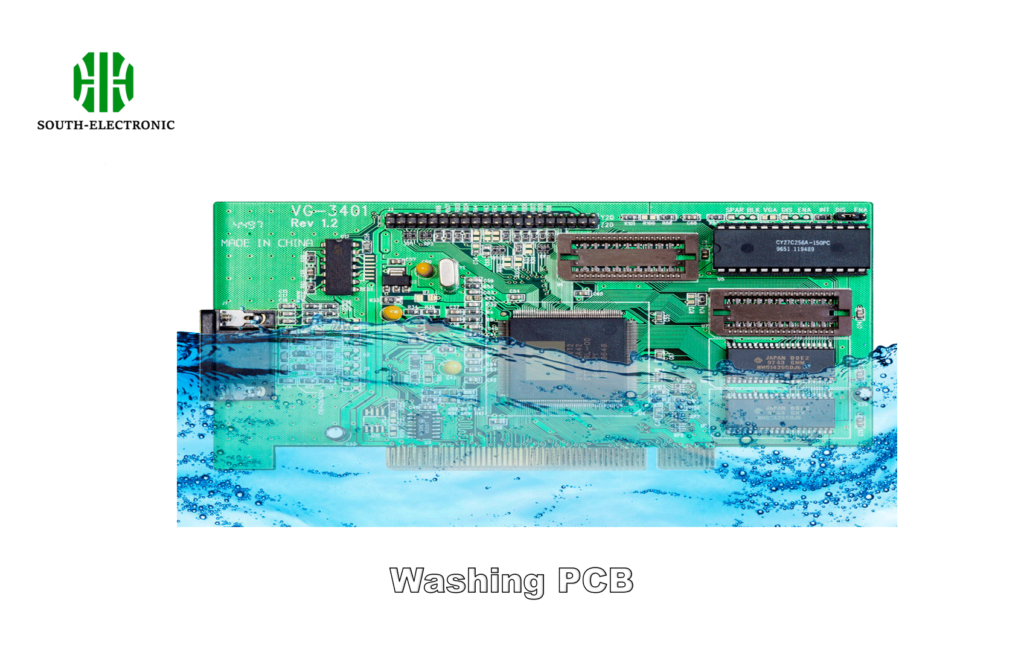 Damaged PCB from improper cleaning