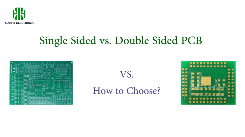 single-sided PCB and double-sided PCB