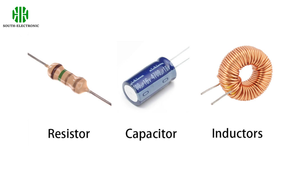 resistors, capacitors, and inductors.