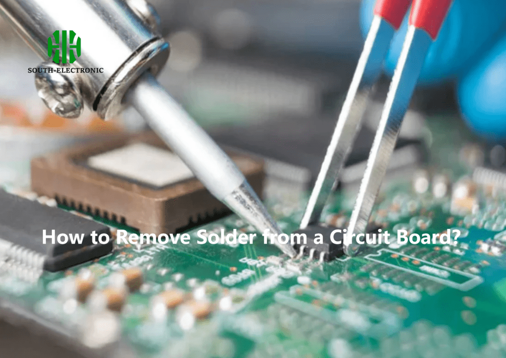 How to Remove Solder from a Circuit Board？