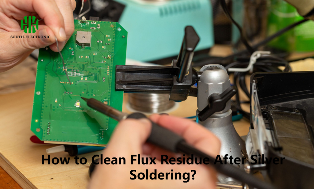 How to Clean Flux Residue After Silver Soldering?