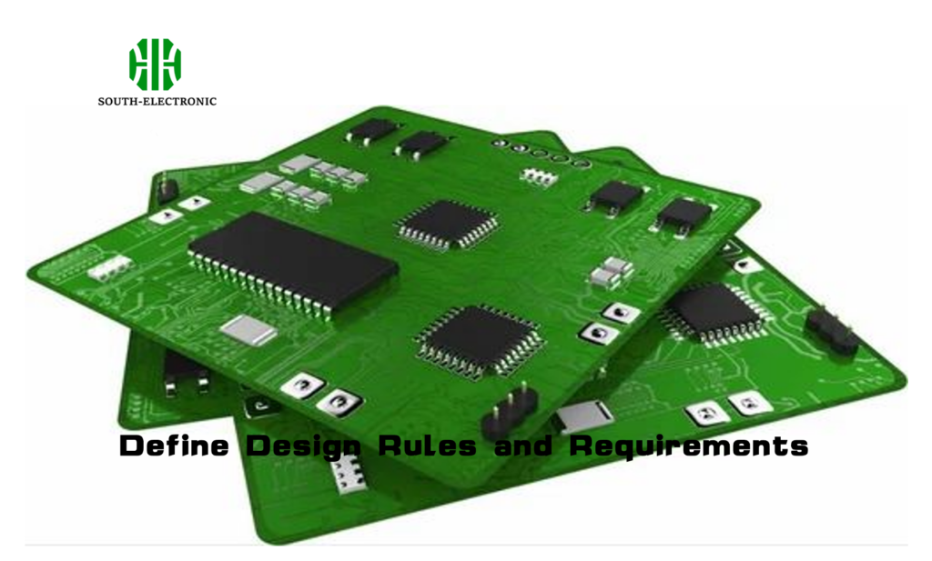 Define Design Rules and Requirements