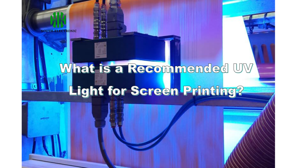 What is a Recommended UV Light for Screen Printing?