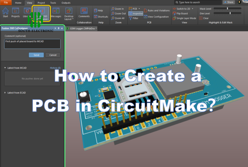 How to Create a PCB in CircuitMake？