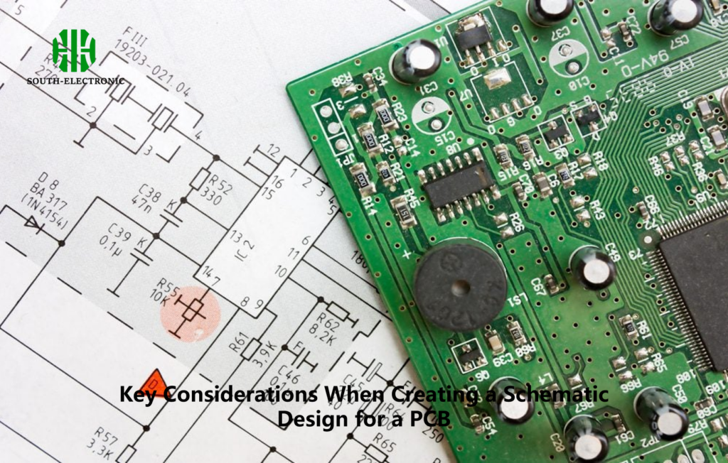 Key Considerations When Creating a Schematic Design for a PCB