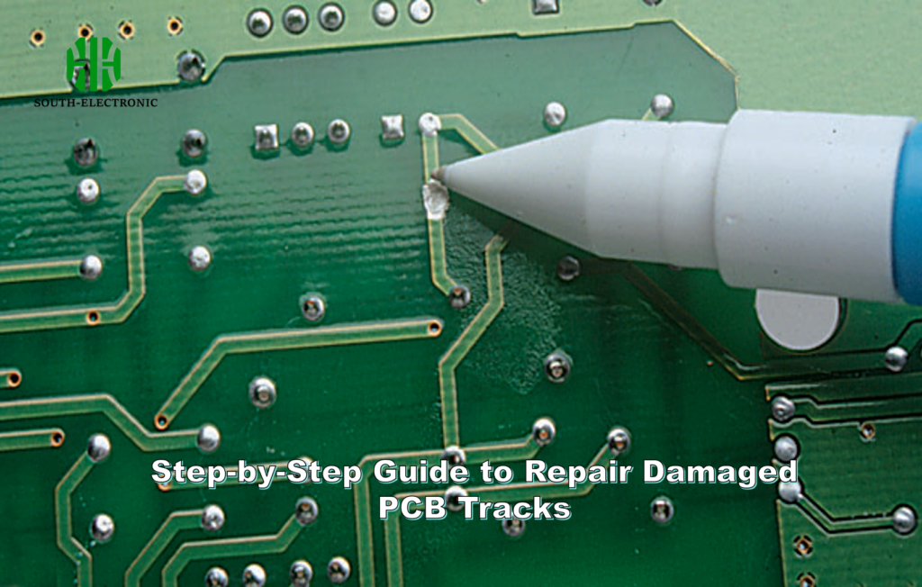 Step-by-Step Guide to Repair Damaged PCB Tracks