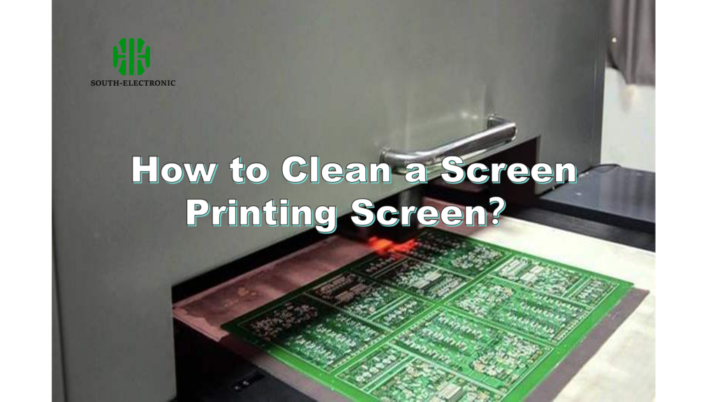 How to Clean a Screen Printing Screen？