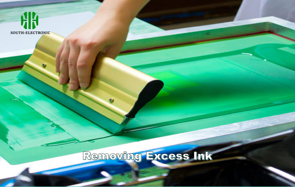 Removing Excess Ink