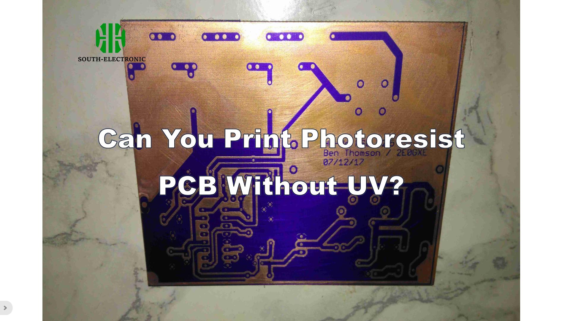 Can You Print Photoresist PCB Without UV?