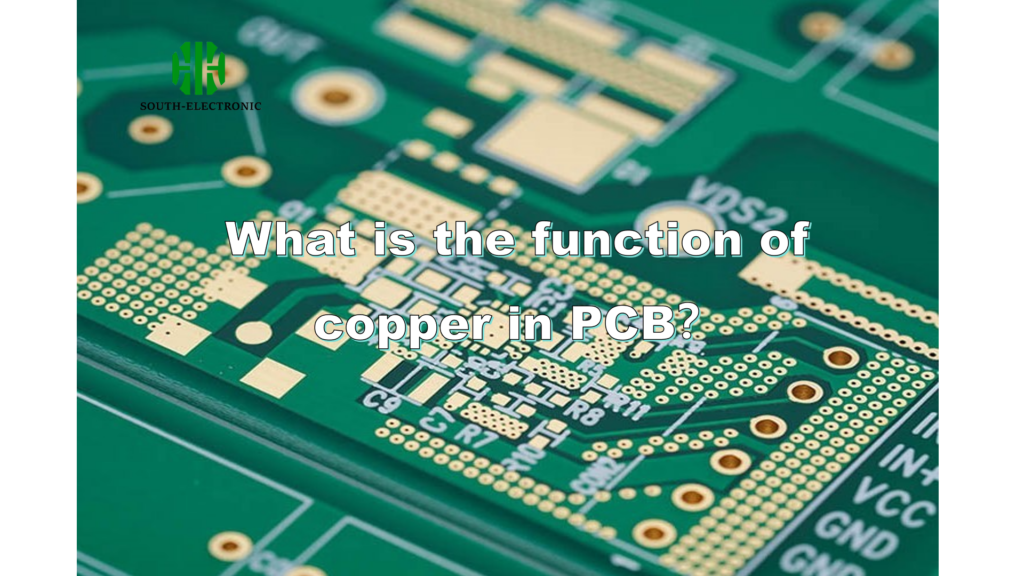 What is the function of copper in PCB？