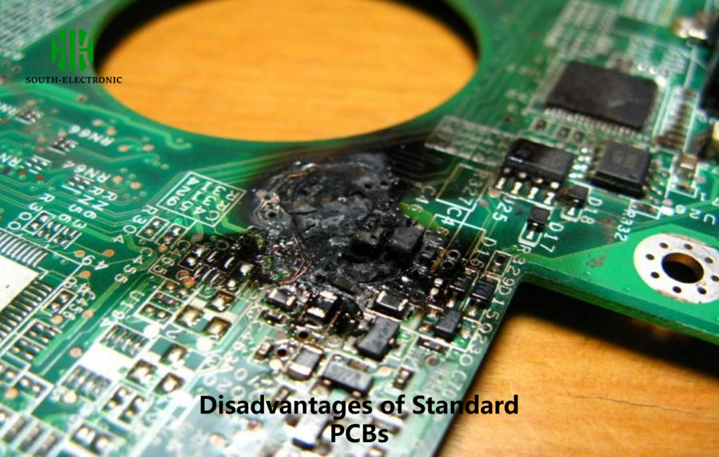 Disadvantages of Standard PCBs: