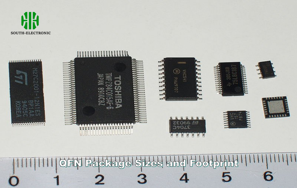 QFN Package Sizes and Footprint