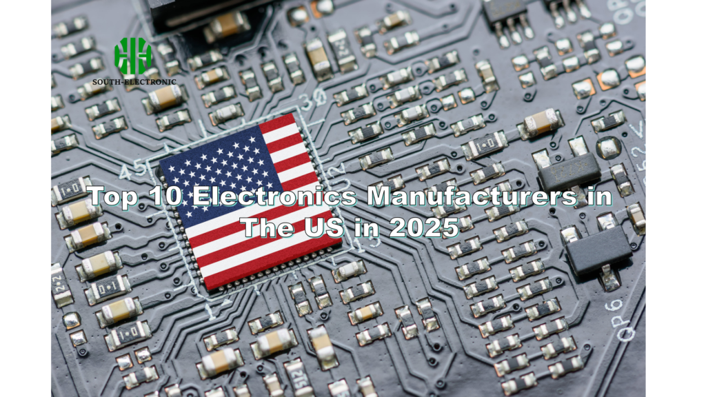 Top 10 Electronics Manufacturers in The US in 2025