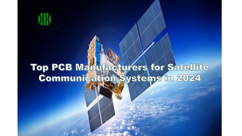 Top PCB Manufacturers for Satellite Communication Systems in 2024