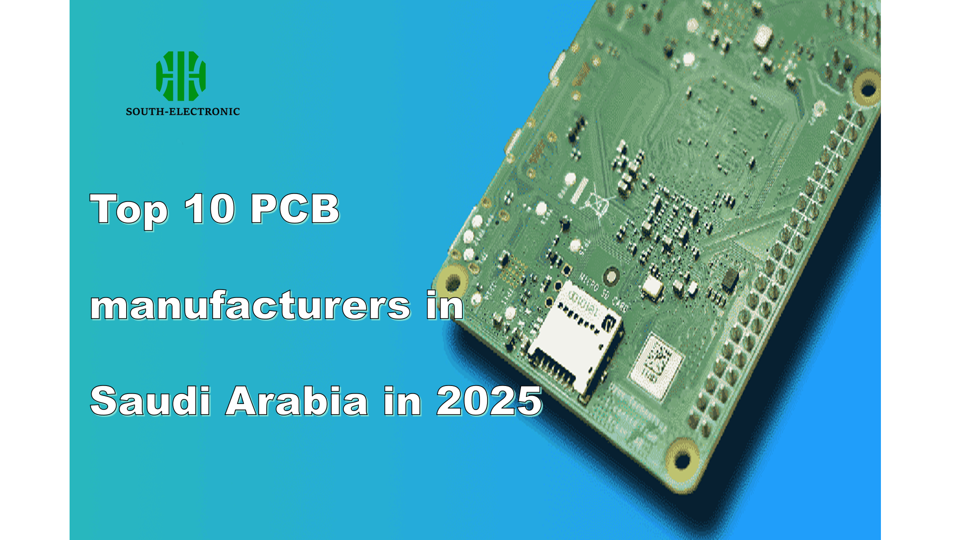 Top 10 PCB manufacturers in Saudi Arabia in 2025