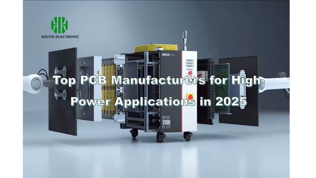 Top PCB Manufacturers for High-Power Applications in 2025