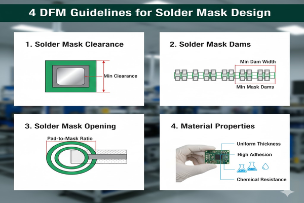 Solder Mask DFM Guidelines