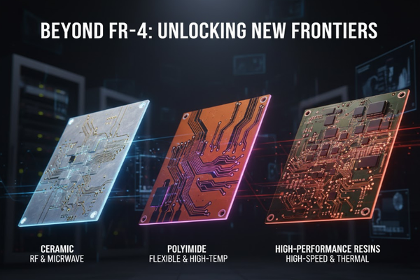 Besides FR-4, what other high-performance materials can raise the bar for your designs