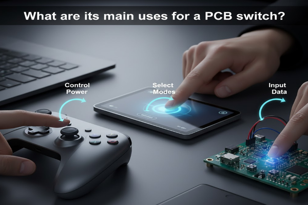 Quelles sont les principales utilisations d'un interrupteur PCB
