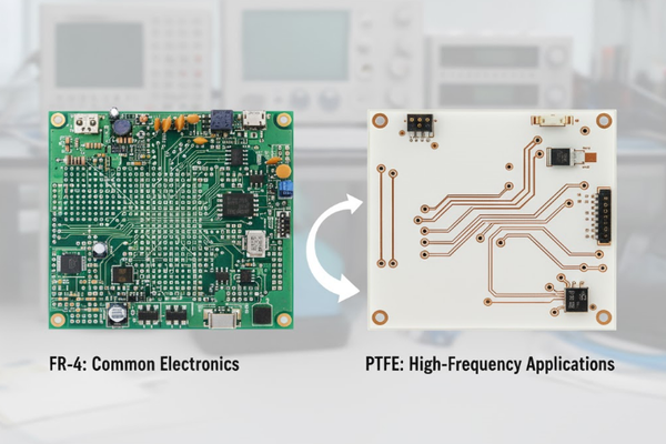 What is the difference between FR4 and PTFE
