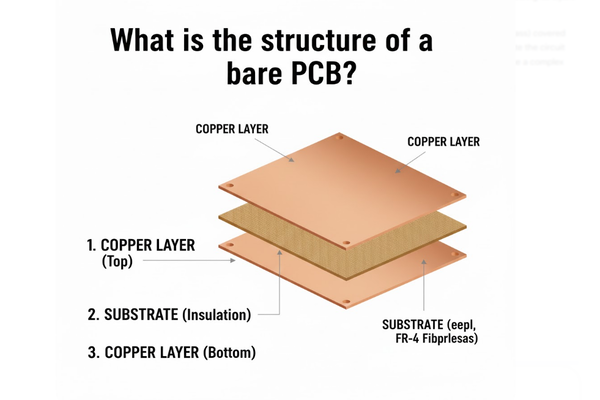 Bare PCB Structure