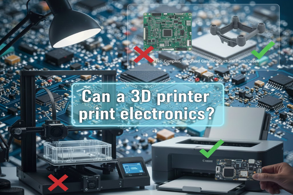 Can a 3D printer print electronics