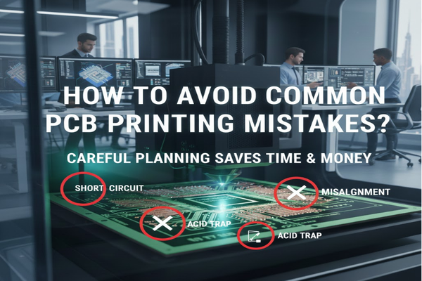 Avoid PCB printing mistakes