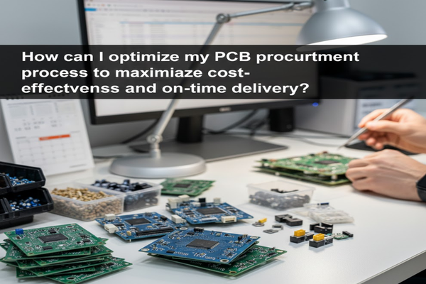 How can I optimize my PCB procurement process to maximize cost-effectiveness and on-time delivery?