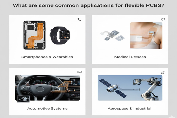 What are some common applications for flexible PCBs?