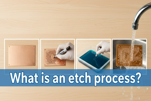 What is an etch process