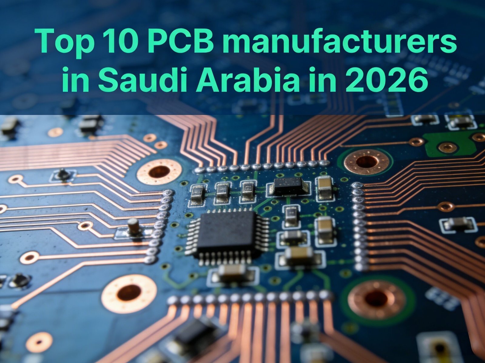Top 10 PCB manufacturers in Saudi Arabia in 2026
