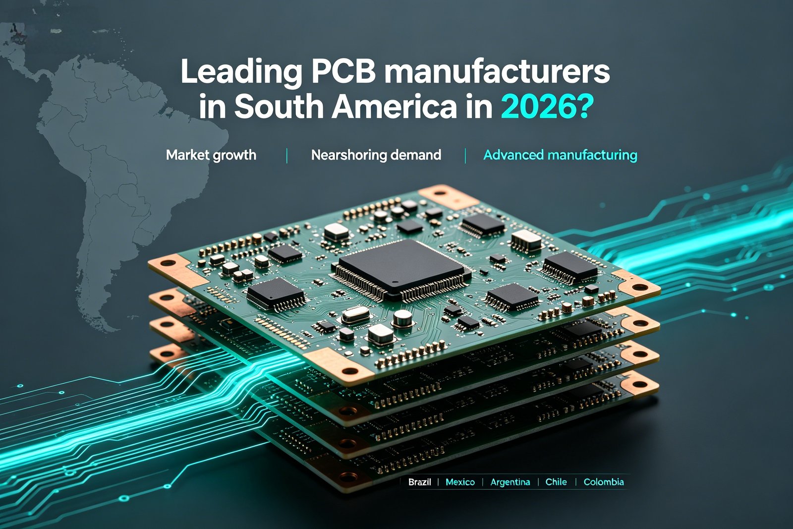 Leading PCB manufacturers in South America in 2026