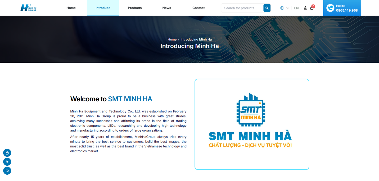 Minh Ha Equipment and Technology