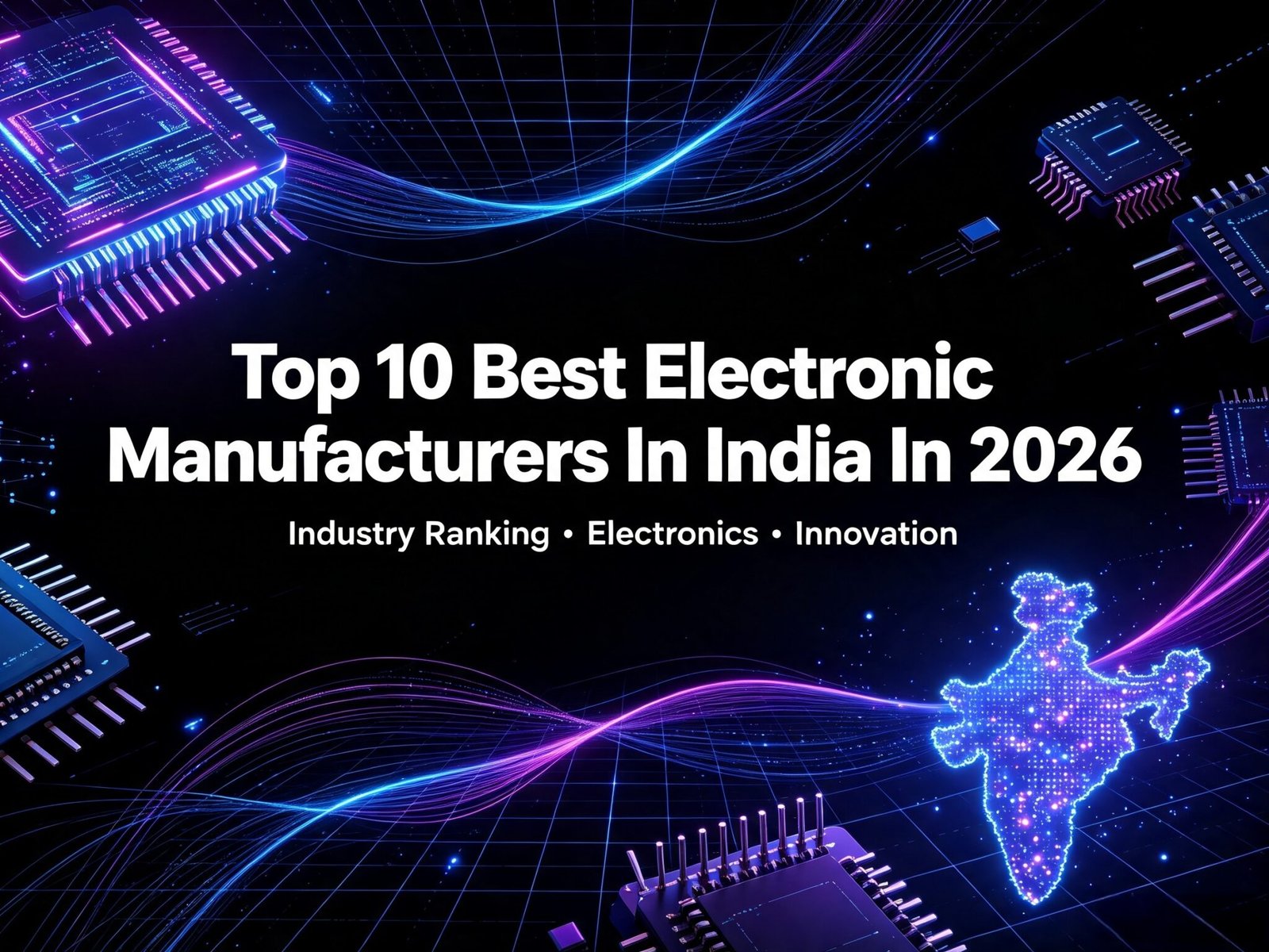 Top 10 Best Electronic Manufacturers In India In 2026
